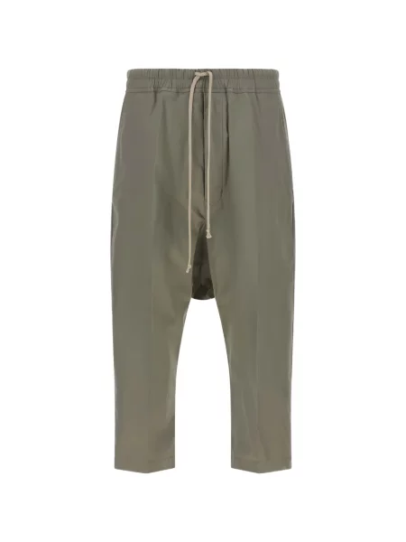 Decupat pantaloni Rick Owens cu cordon gri