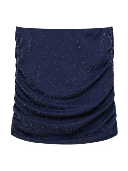 Pull&Bear Fustă închis albastru