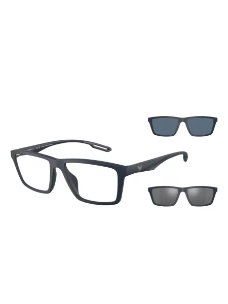 Ochelari de soare Emporio Armani albastru