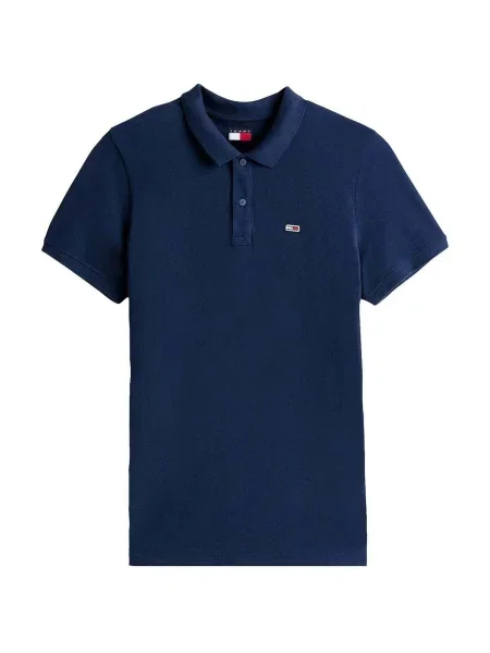 Polo Tommy Jeans albastru