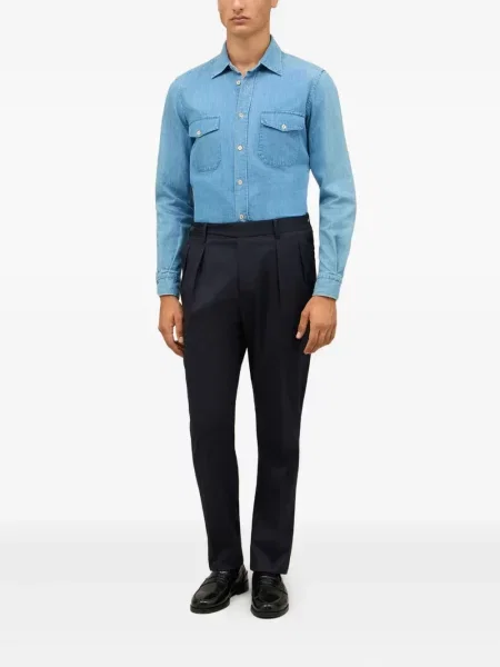 Pantaloni Boglioli albastru