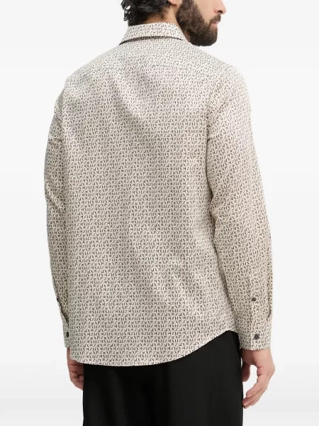 Дълго риза Armani Exchange с принт