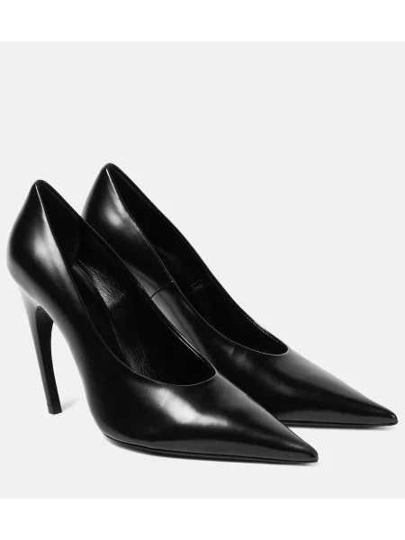 Lakierowana czółenka Nensi Dojaka skórzana czarna