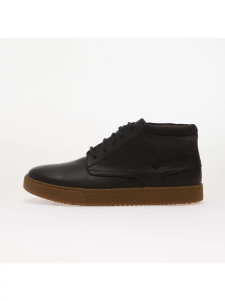 Pantofi Clarks Lydford Mid Black Leather 9 negru