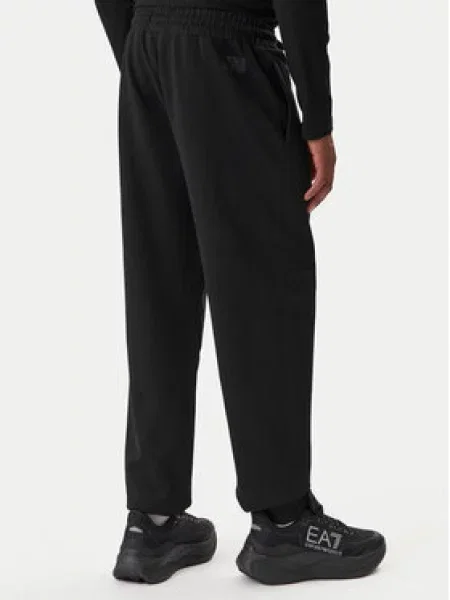 Teplákové kalhoty Emporio Armani černé