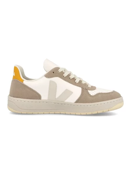 Sneakersy Veja V-10 skórzane beżowe