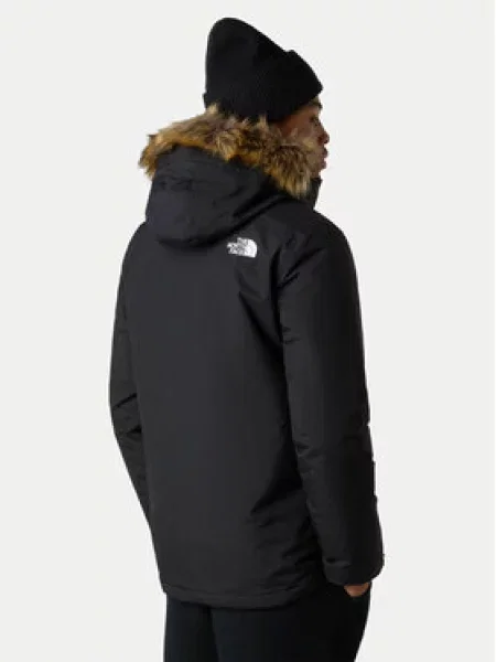 THE NORTH FACE Zimska jakna Zaneck / bela črna