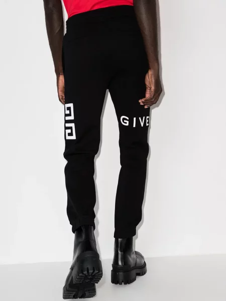 Τρέξιμο παντελόνι Givenchy με κέντημα μαύρο