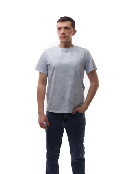 Футболка LUMO віскоза/поліестер блакитний