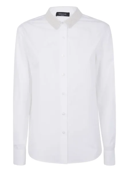 Kołnierzykowy koszula Fabiana Filippi biała
