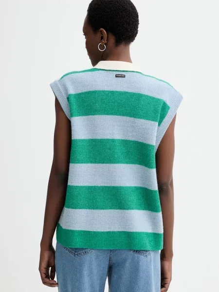 Munthe Pulover BRACHA turcoaz / pastel albastru