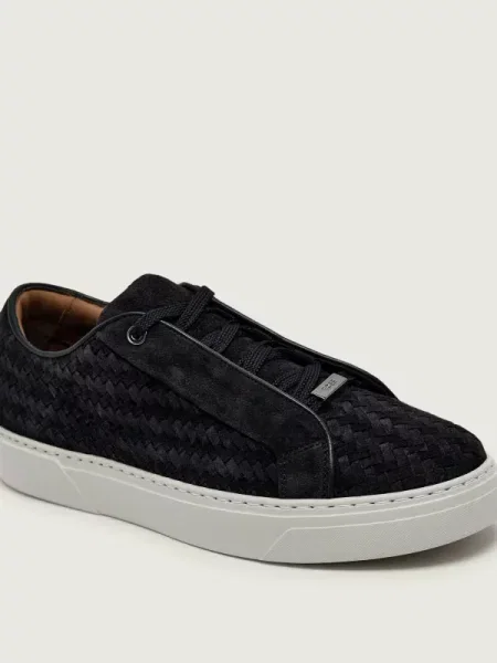 BOSS BLACK Sneakers Gary_Tenn_sdwvhd | piele întoarsă negru
