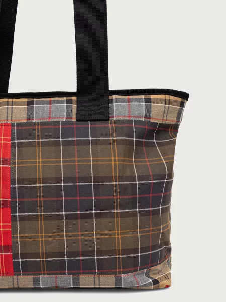 Shopper táska Barbour zöld