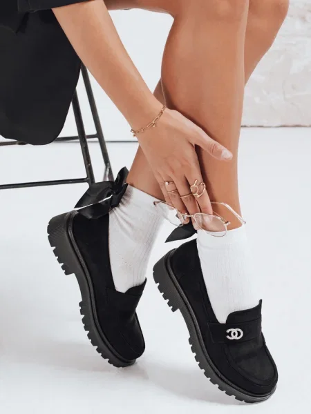 Mocasini Dstreet negru