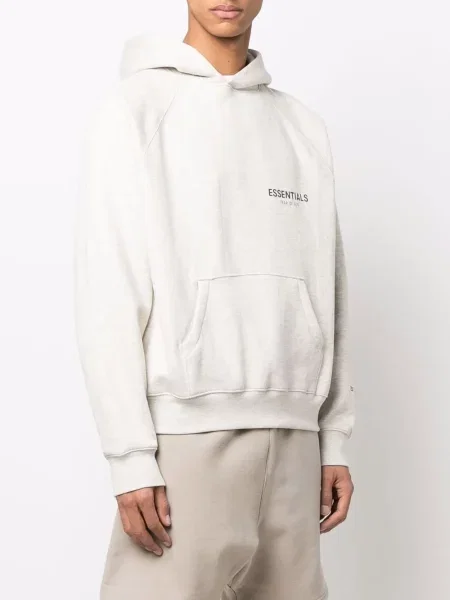Суичър с качулка Fear Of God Essentials с принт