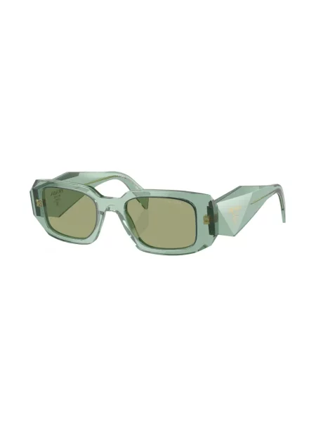 Saulės akiniai Prada Eyewear žalia