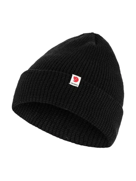 Fjallraven căciulă Tab din țesătură uni negru