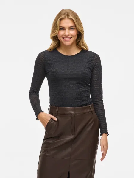 VILA Tricou VILARINE' negru
