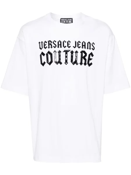 Tricou Versace Jeans Couture alb
