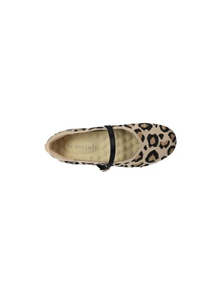 Pantofi Mysoft maro
