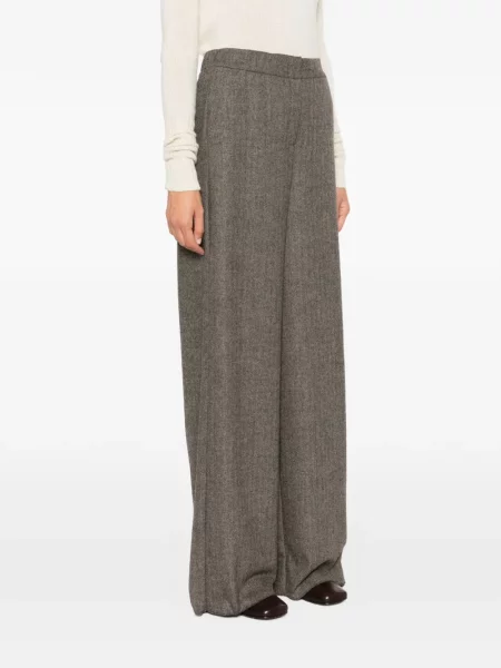 Pantaloni I Blues cu model herringbone verde