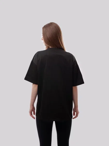 Футболка STREAM віскоза/поліестер чорний