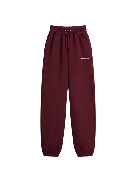 Spodnie Mki bordowe