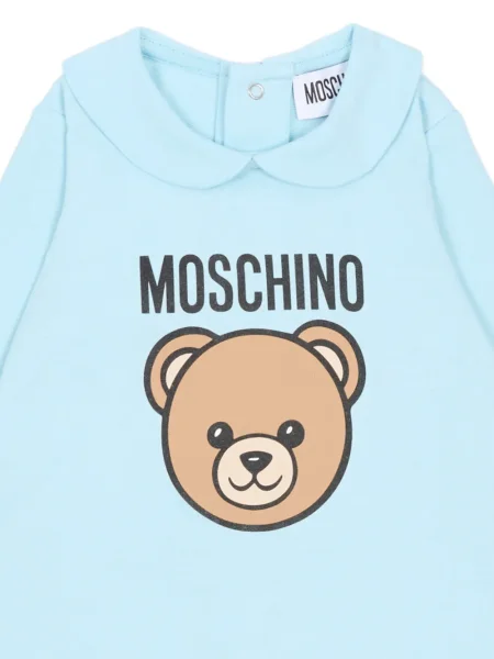 Piżama dziecięca Moschino niebieska
