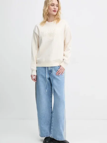 Levi's bluza z nadrukiem beżowy