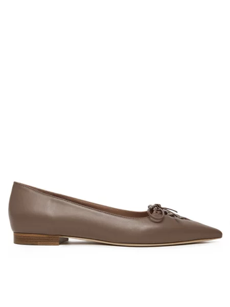 MALONE SOULIERS Balerina Hedy Flat barna