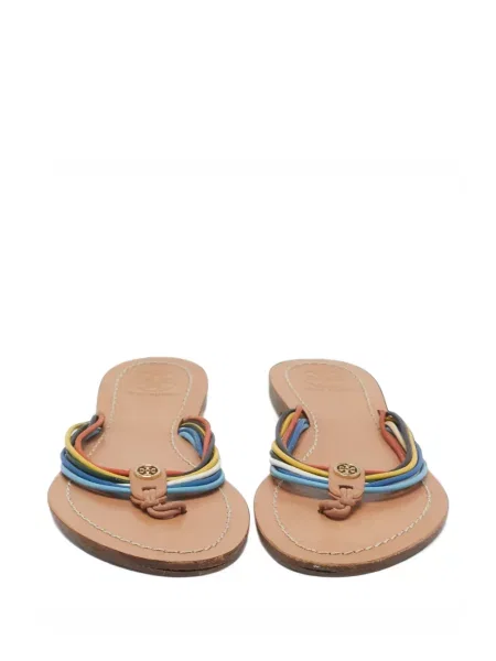 Sandale Tory Burch din piele fără toc