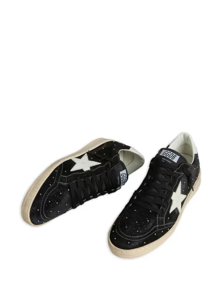 Sneakers Golden Goose Ball Star σουέντ με καρφιά λευκό
