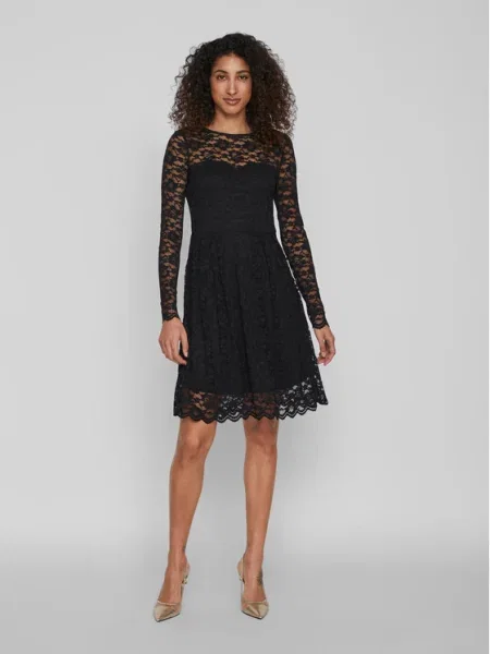 Vila Rochie cocktail Kalila negru