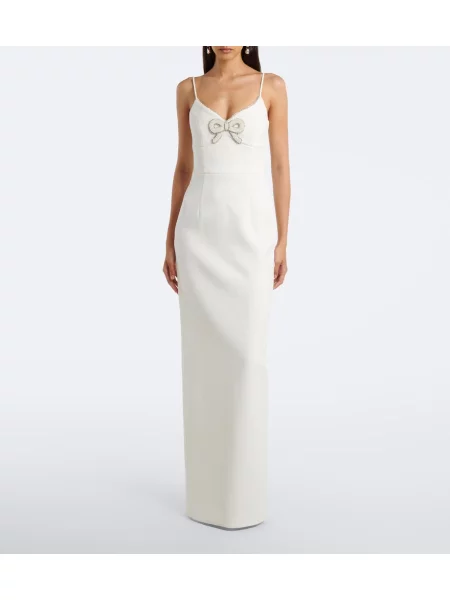 Rochie Rebecca Vallance cu funde alb