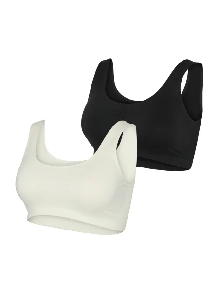 MAMALICIOUS Sutien MLHEAL negru alb