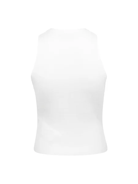 Top Diesel elegancki żakardowy na ramiączkach biały