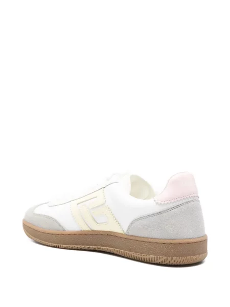 Sneakerși Balmain din piele alb