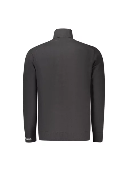 Sweter z golfem Pepe Jeans z długim rękawem czarny