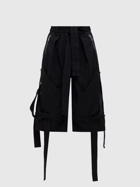 Бермуды The Attico черные