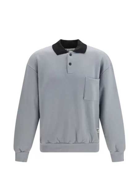Tricou polo Gr10k gri