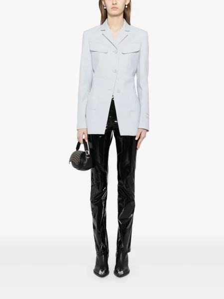 Siuvinėtas švarkas Off-white balta