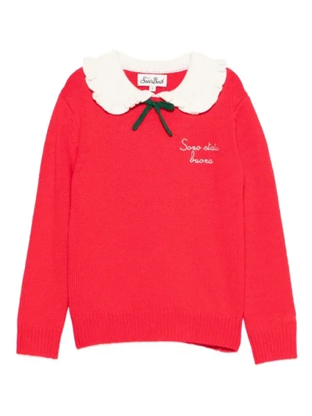 Sweter dziecięcy Mc2 Saint Barth czerwony