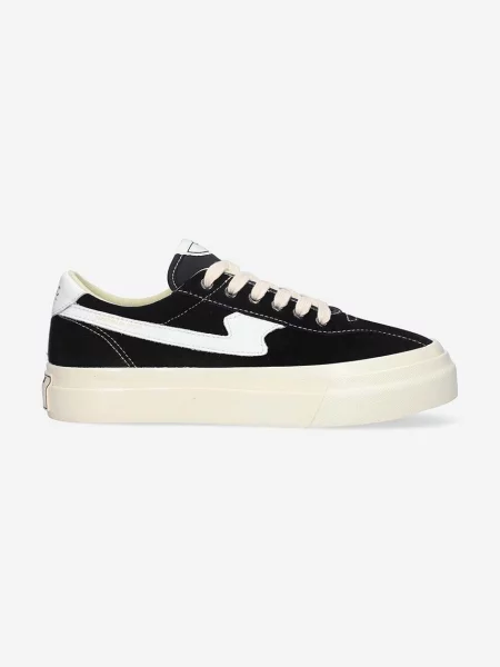 Ниски кецове Stepney Workers Club Dellow S-Strike Suede черно