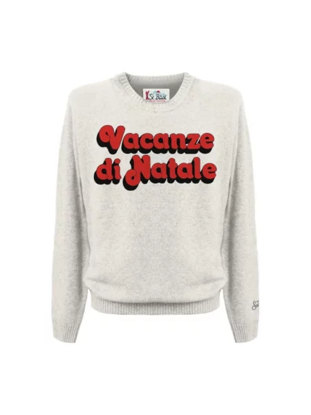 Sweter Mc2 Saint Barth szary