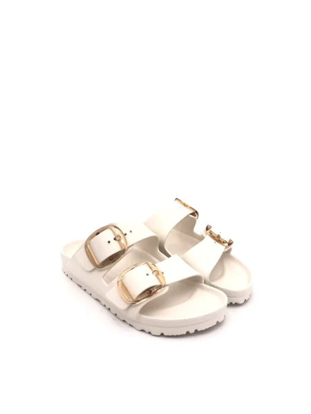 Birkenstock Arizona Big Buckle EVA Narrow Fit Kobiety Sandały Birkenstock Krem Size: 7 białe