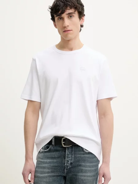 Diesel Tričko T-SHIRT bílé