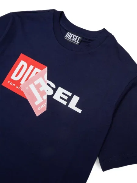 Koszulka dziecięca Diesel niebieska