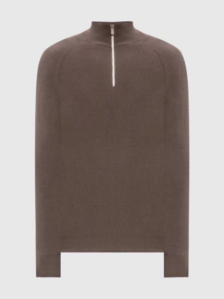 Джемпер Brunello Cucinelli коричневий