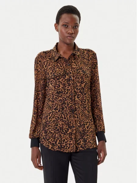 Рубашка Dkny коричневая