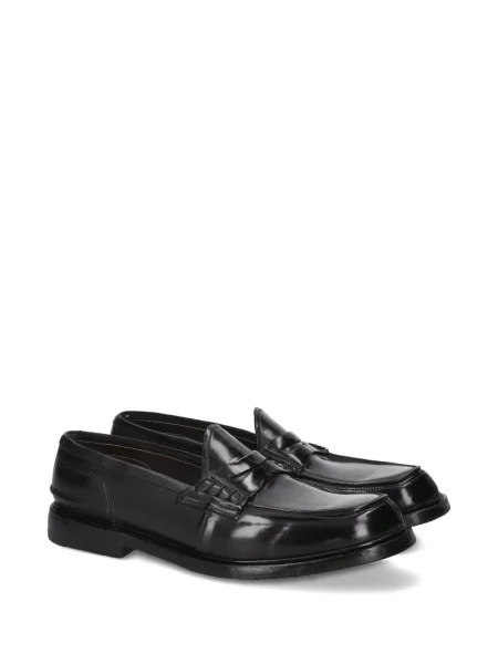 Pantofi loafer Premiata din piele negru